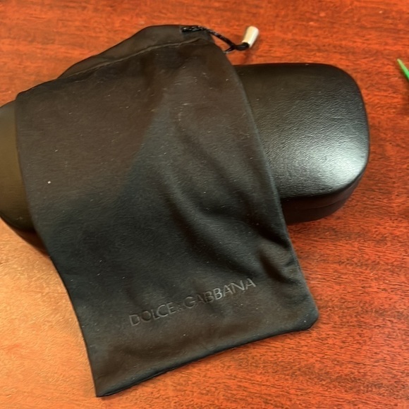 Dolce GABBANA eyeglass sunglass case black - Picture 4 of 4